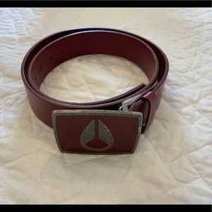 Men’s belt (burgundy red)